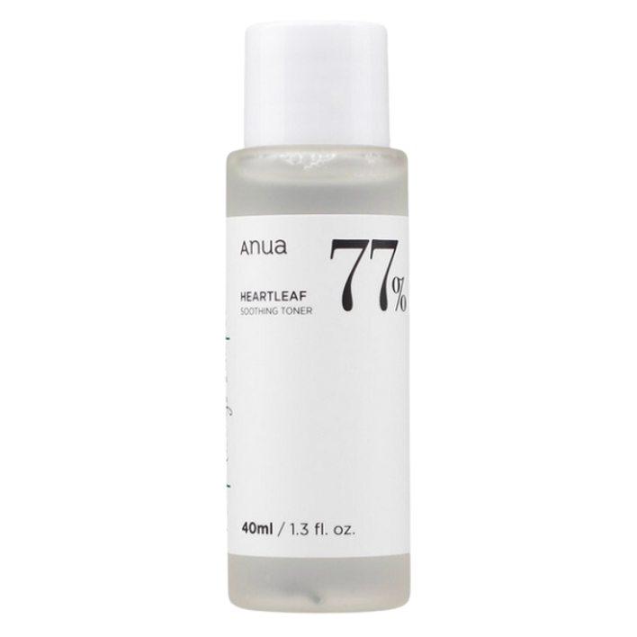 Anua Heartleaf 77% Soothing Toner 40ML Korean Skincare in Canada