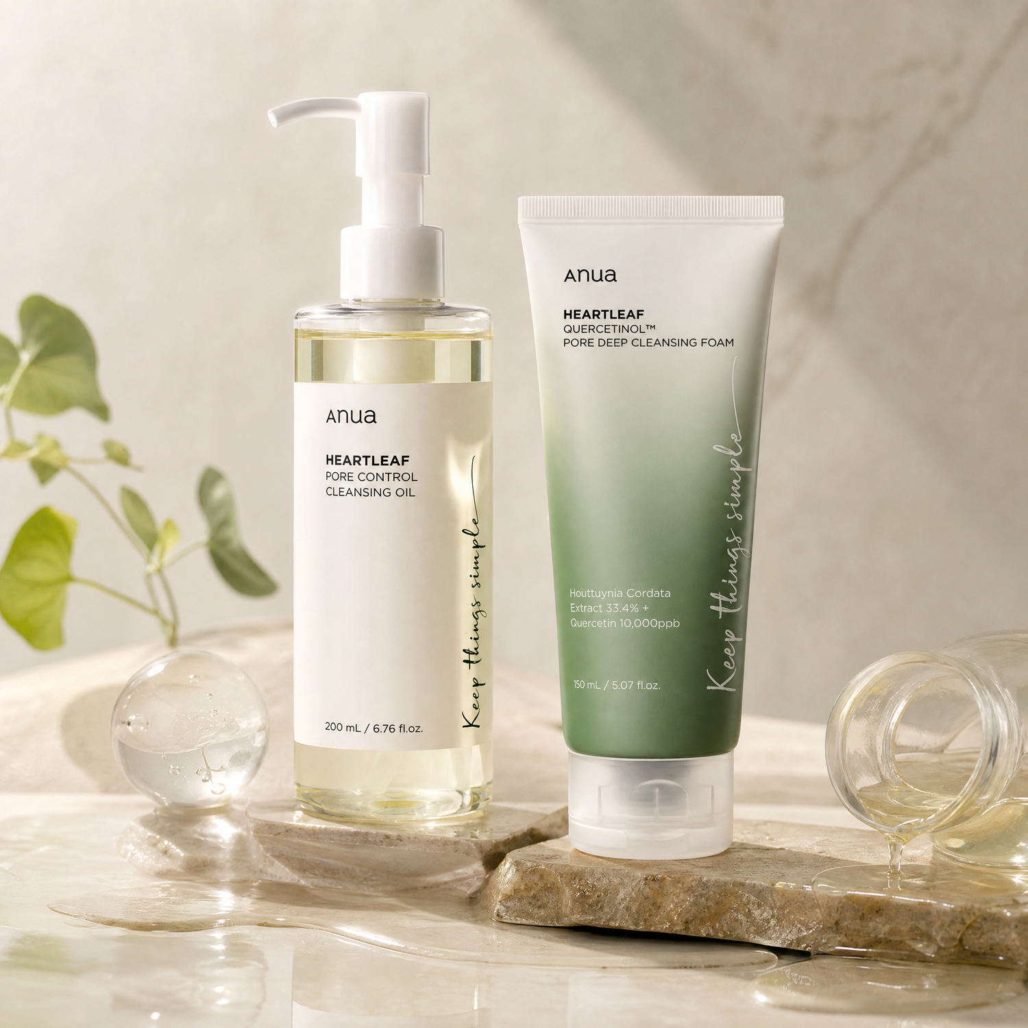 ANUA Heartleaf Cleansing Duo Bundle