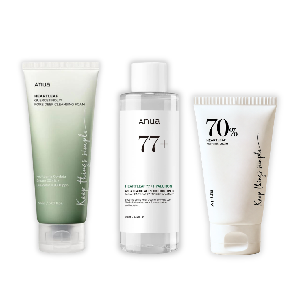 Anua Heartleaf Soothing Trio Bundle