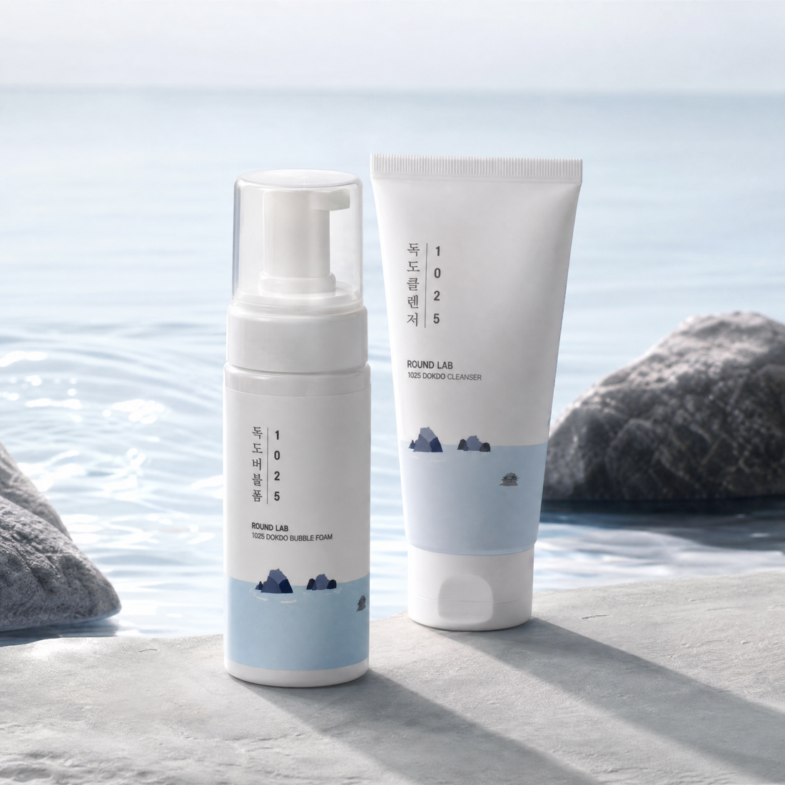 ROUND LAB 1025 Dokdo Cleansing Hydration Duo Bundle