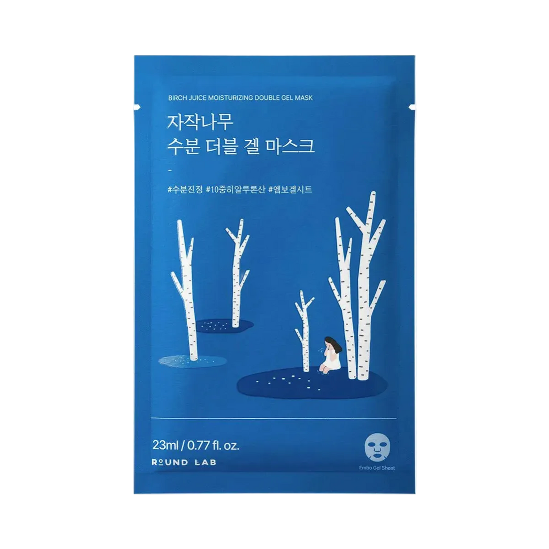ROUND LAB Birch Juice Moisturizing Double Gel Mask
